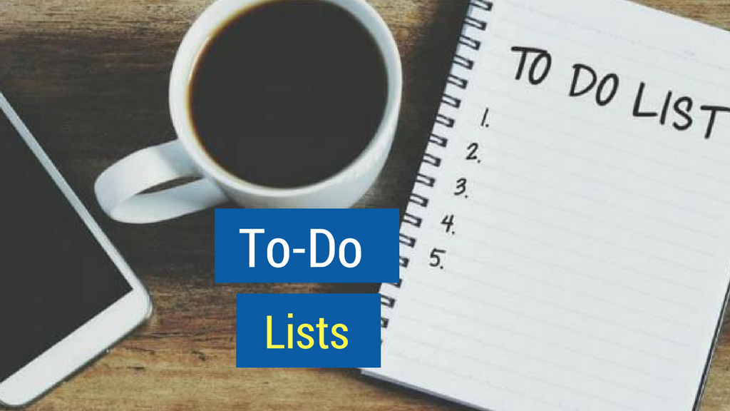 10. To-Do Lists.