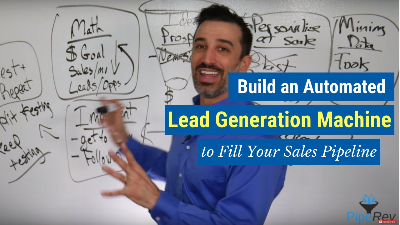 automated lead generation- fill your sales pipeline