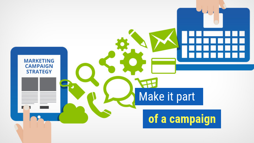 Bonus #4: Make your sales call part of a campaign.