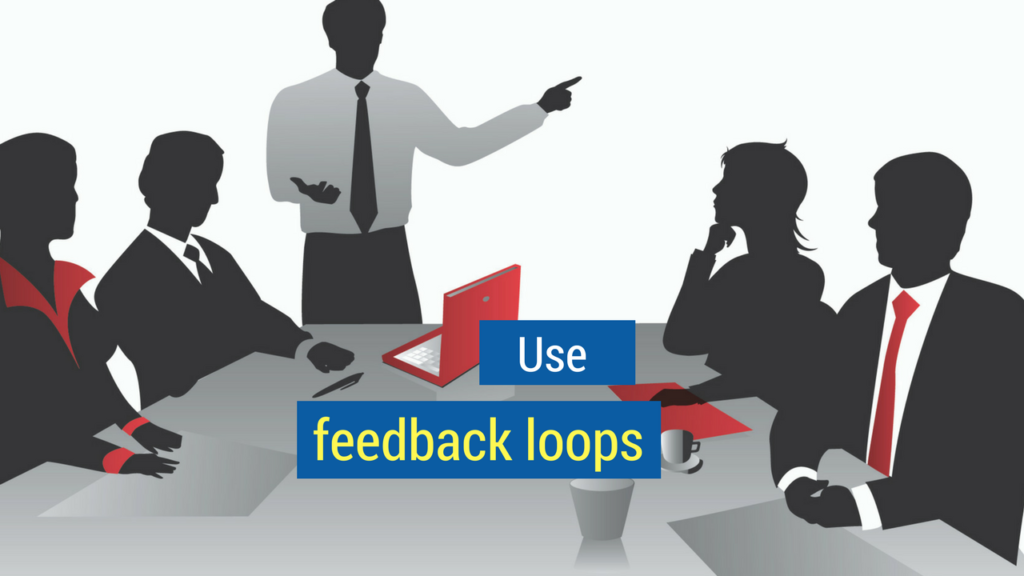 Quick Sales Presentation Tips #6: Use feedback loops.