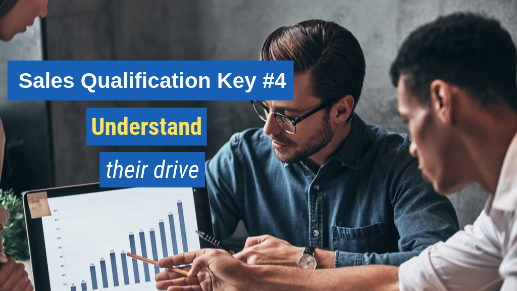 Sales Qualification Key #4: Understand their drive.