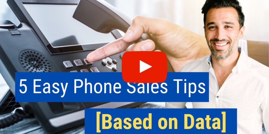 5 Easy Phone Sales Tips [Based on Data}