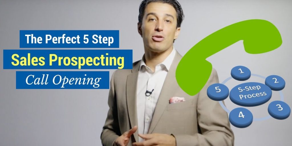 The perfect 5 step sales prospecting call opening