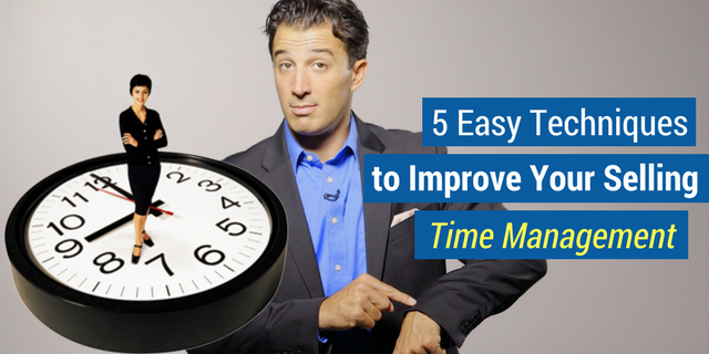5 easy techniques to improve your sales time management