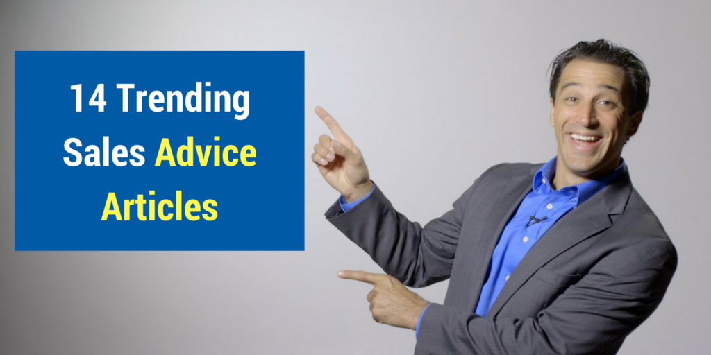 14 trending sales advice articles