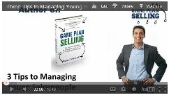 Learn exactly how to manage a young sales team