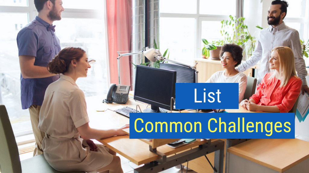 How to Start a Sales Conversation Tip #2: List common challenges.