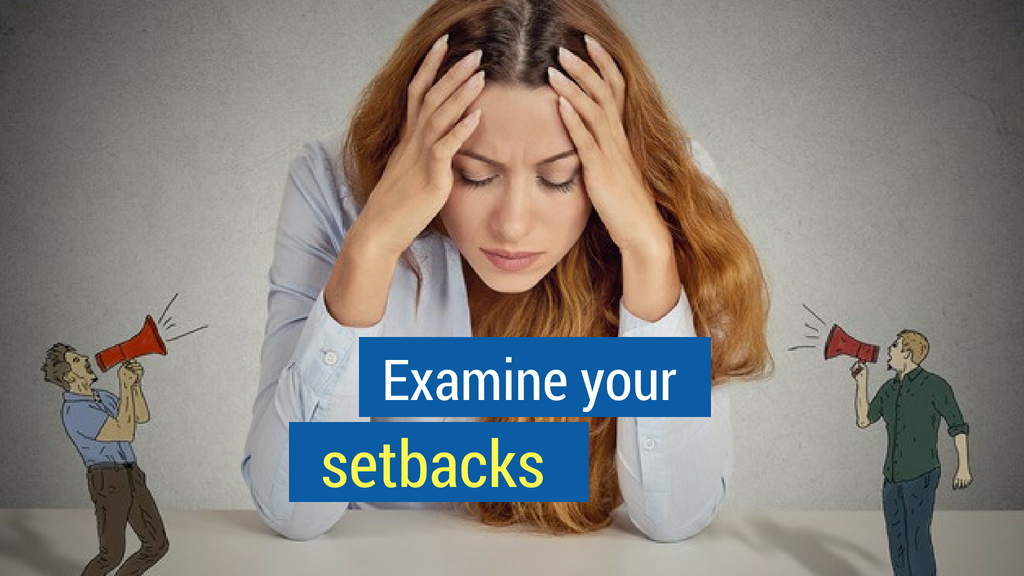 Sales Motivation Tip #9: Examine your setbacks.