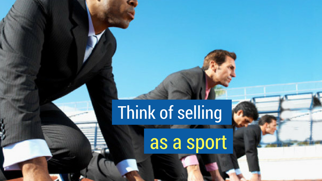 Sales Motivation Tip #7: Think of selling as a sport.