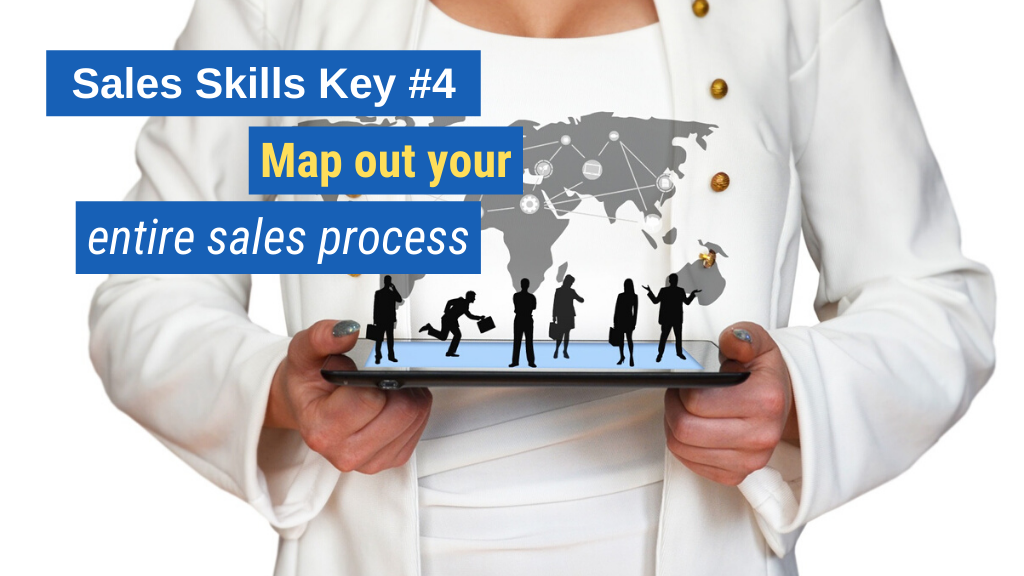 Sales Skills Key #4: Map out your entire sales process.