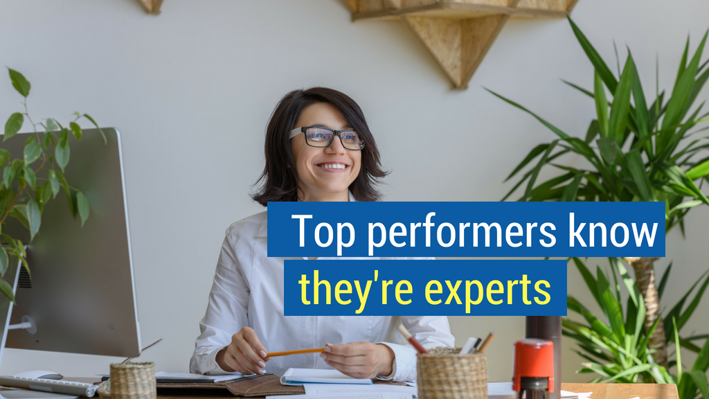 Sales Statistic #18: Top performers know they’re experts.