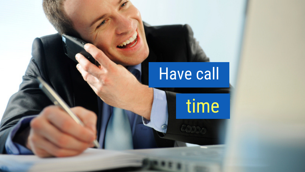 Sales Tips to Crush Your Quota #11: Have call time.